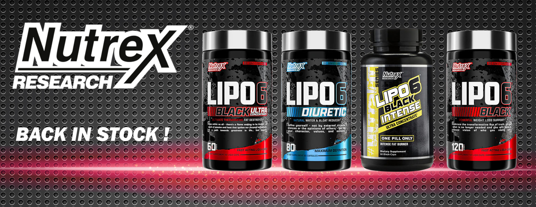 Lipo 6 Black Ultra Concentrate 60 Liquid Caps "Usa"